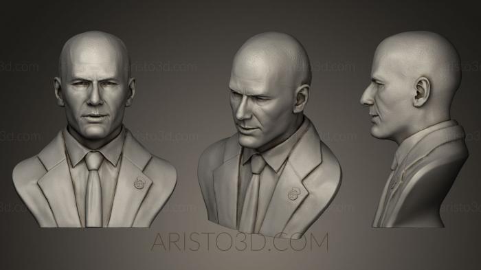 Busts and bas-reliefs of famous people (BUSTC_0669) 3D model for CNC machine